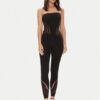 Wolford Гащеризон Venus 57177 Черен Slim Fit за Жени цена