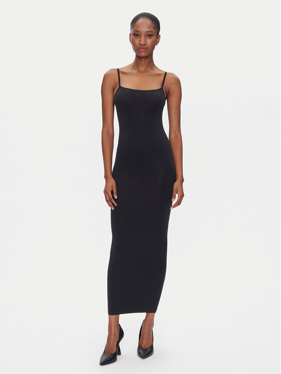 Wolford Ежедневна рокля Strap Fatal 57185 Черен Slim Fit за Жени цена