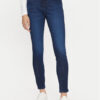 Wrangler Дънки 112358235 Тъмносин Skinny Fit цвят на ниска цена
