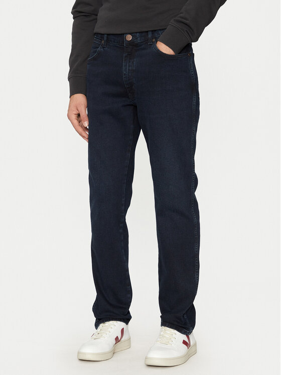 Wrangler Дънки River 112356837 Тъмносин Tapered Fit за Мъже цена