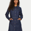 Wrangler Дънкова рокля 112356504 Тъмносин Slim Fit за Жени цена