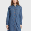 Wrangler Дънкова рокля Western W24JLLX8E 112320712 Син Regular Fit за Жени цена