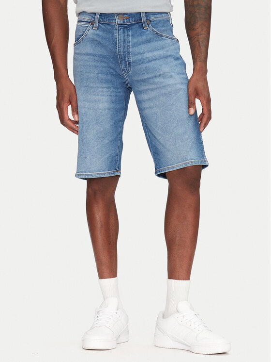 Wrangler Дънкови шорти Colton 112362488 Син Regular Fit за Мъже цена