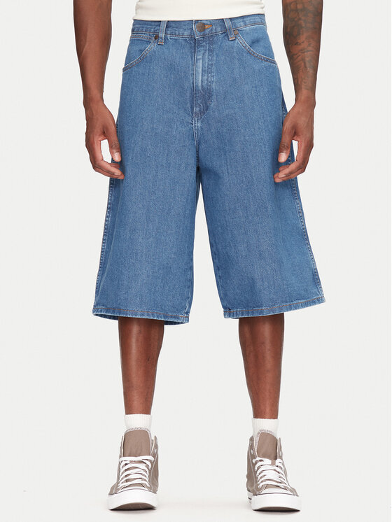 Wrangler Дънкови шорти Jort 112362509 Син Oversize за Мъже цена