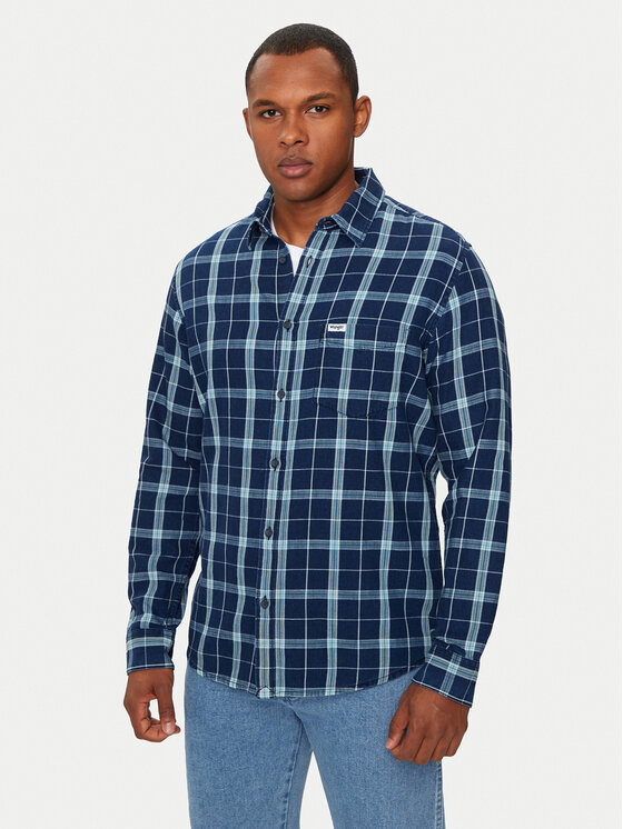 Wrangler Риза 112357231 Червен Regular Fit за Мъже цена