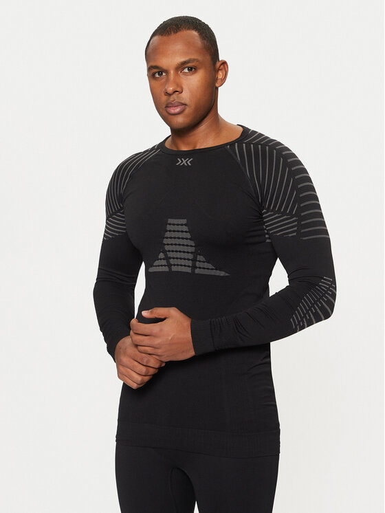X-Bionic Термооблекло горна част 4.0 Long INWT06W19M Черен Slim Fit за Мъже цена