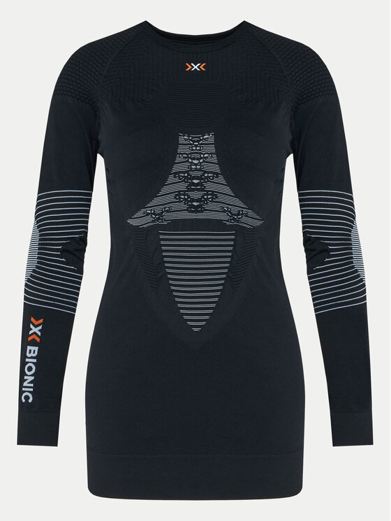 X-Bionic Термооблекло горна част Energizer 4.0 NGYT06W19W Черен Slim Fit за Жени цена