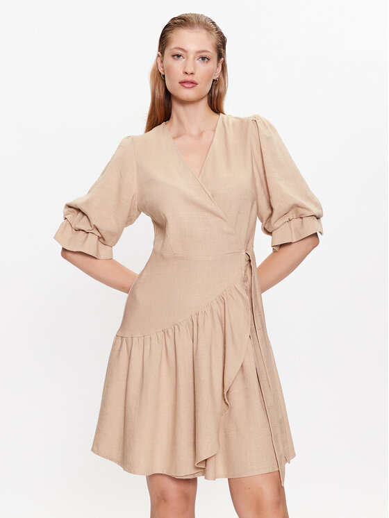 YAS Ежедневна рокля 26029985 Кафяв Regular Fit за Жени цена