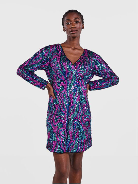 YAS Коктейлна рокля Flua 26029213 Цветен Regular Fit за Жени цена