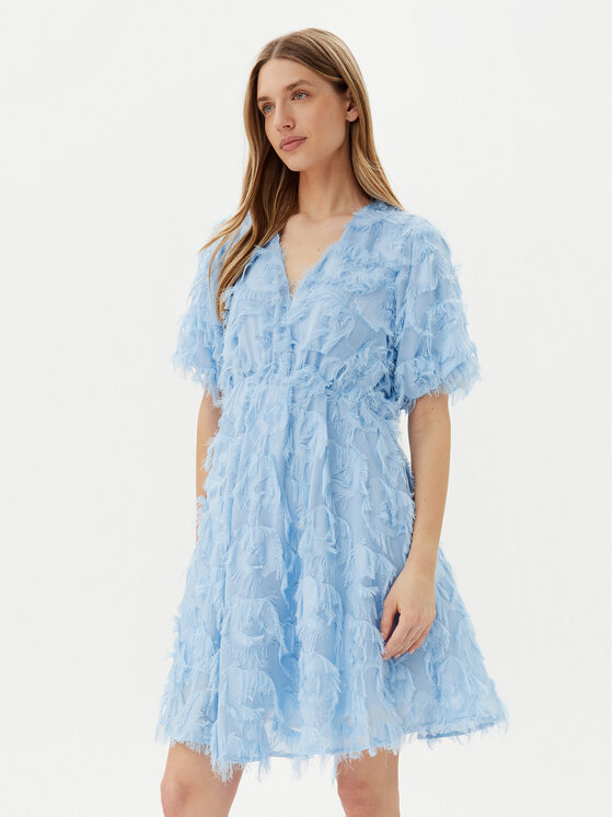 YAS Коктейлна рокля Pazylla 26037234 Светлосиньо Loose Fit за Жени цена