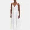 YAS Лятна рокля Anina 26038014 Бял Regular Fit за Жени цена
