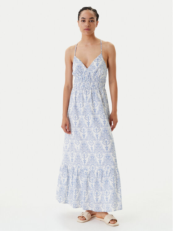 YAS Лятна рокля Cinni 26036881 Светлосиньо Regular Fit за Жени цена