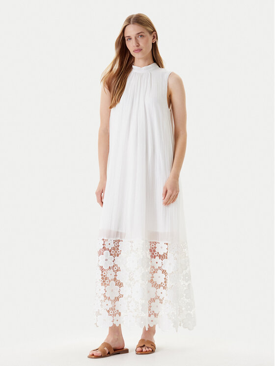 YAS Лятна рокля Twigsy 26037703 Бял Relaxed Fit за Жени цена