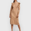 YAS Плетена рокля Hello 26028127 Бежов Regular Fit за Жени цена