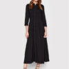 YAS Рокля тип риза Savanna 26022663 Черен Regular Fit за Жени цена