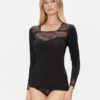 YSABEL MORA Тениска на пижама 19049 Черен Slim Fit за Жени цена
