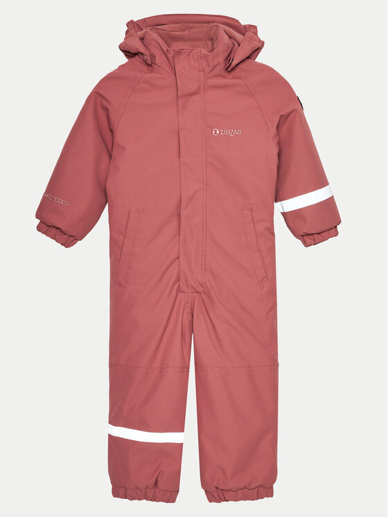 ZigZag Зимен детски гащеризон Vally W-PRO 10000 Z203004 Розов Regular Fit за Бебета цена
