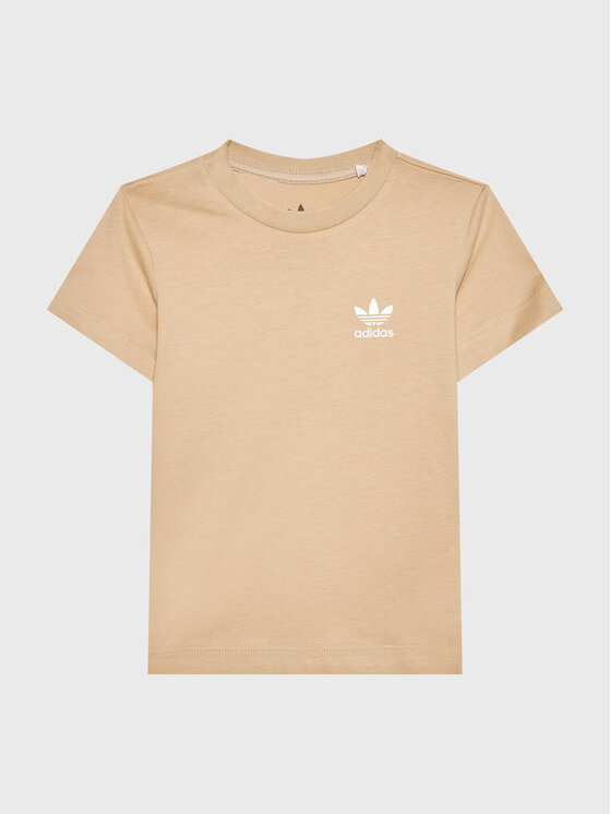 adidas Originals Тишърт adicolor HK7468 Бежов Regular Fit за Бебета цена