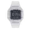 adidas Originals Часовник Digital One GMT AOST22049 Бял за Мъже цена
