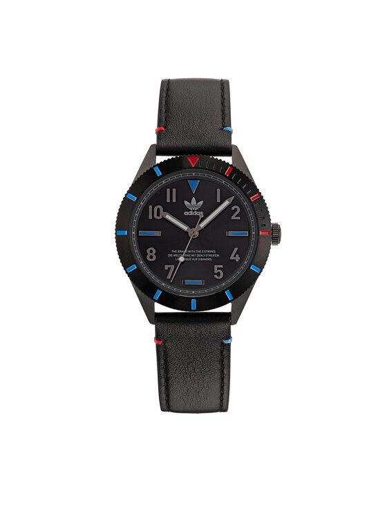 adidas Originals Часовник Fashion Edition Three AOFH22506 Черен за Мъже цена