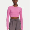 adidas by Stella McCartney Тениска от техническо трико Stella McCartney TrueStrength JJ1644 Розов Slim Fit за Жени цена