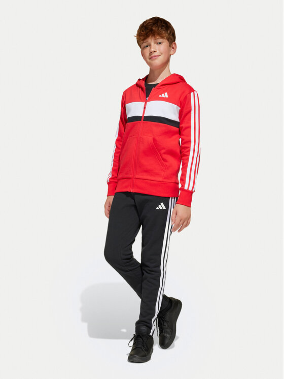 adidas Анцуг Seasonal Essentials Tiberio 3-Stripes JC7522 Червен Regular Fit за Бебета цена