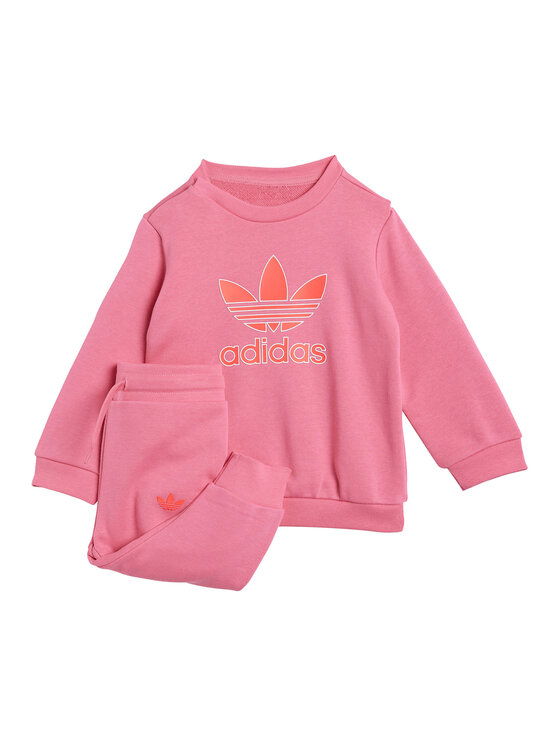 adidas Анцуг Trefoil JY0137 Розов Regular Fit за Момичета цена