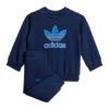 adidas Анцуг Trefoil JY0138 Тъмносин Regular Fit за Бебета цена