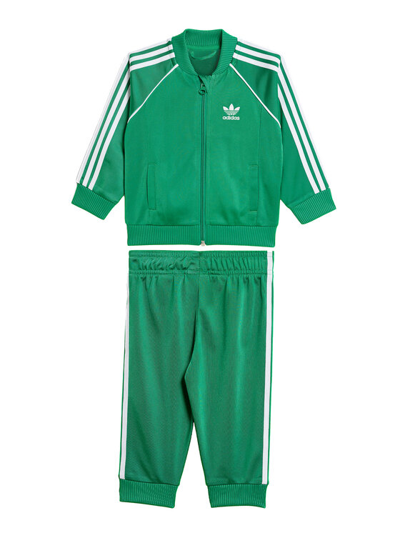 adidas Анцуг adicolor SST IX5176 Зелен Regular Fit за Бебета цена