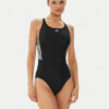 adidas Бански костюм Mid 3-Stripes Swimsuit HA5993 Черен за Жени цена