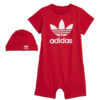 adidas Бебешки гащеризон без стъпала Gift Set IM8430 Червен за Бебета цена