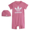 adidas Бебешки гащеризон без стъпала Gift Set JY1134 Розов за Момичета цена