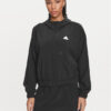 adidas Ветровка Embroidery IS4321 Черен Loose Fit за Жени цена