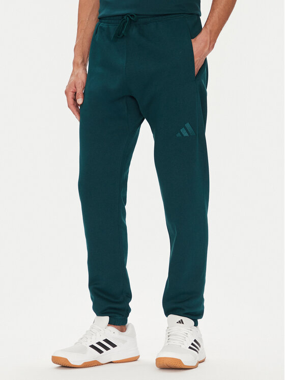 adidas Долнище анцуг ALL SZN Fleece JX5096 Зелен Tapered Leg за Мъже цена