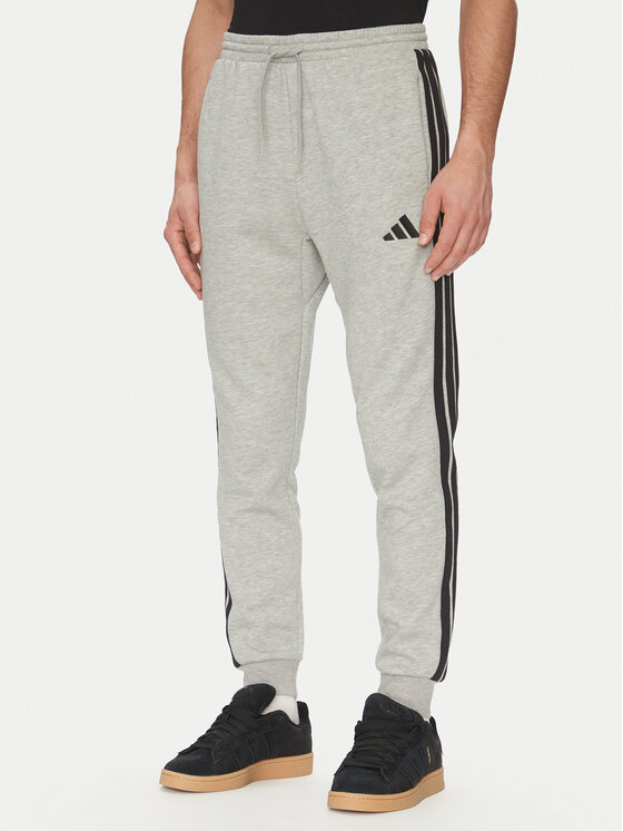 adidas Долнище анцуг Essentials 3-Stripes JE6318 Сив Regular Fit за Мъже цена