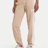 adidas Долнище анцуг Essentials 3-Stripes JX7661 Бежов Regular Fit за Жени цена