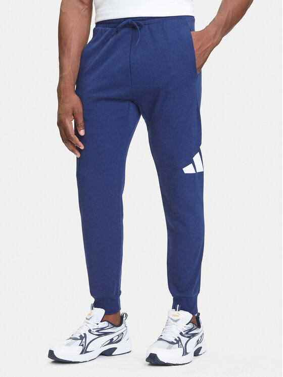 adidas Долнище анцуг Essentials Big Logo JE8967 Тъмносин Regular Fit за Мъже цена
