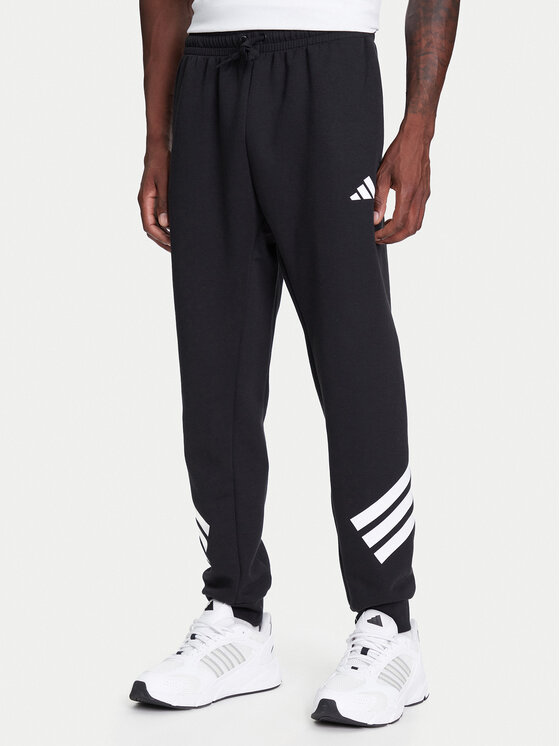 adidas Долнище анцуг Future Icons 3-Stripes JD4863 Черен Regular Fit за Мъже цена