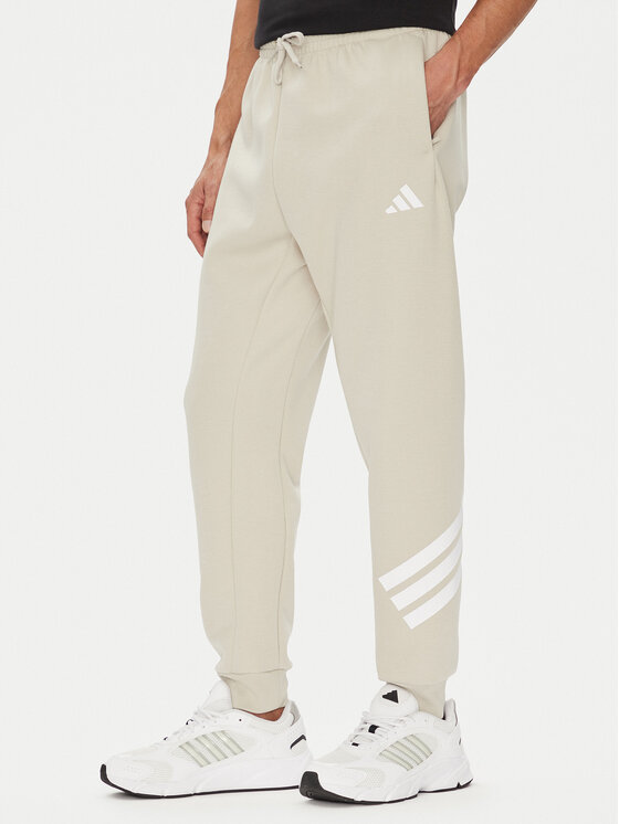 adidas Долнище анцуг Future Icons 3-Stripes JW7092 Бежов Regular Fit за Мъже цена