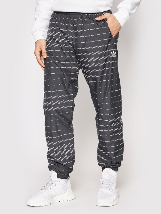 adidas Долнище анцуг Graphics Monogram H13484 Черен Regular Fit за Мъже цена