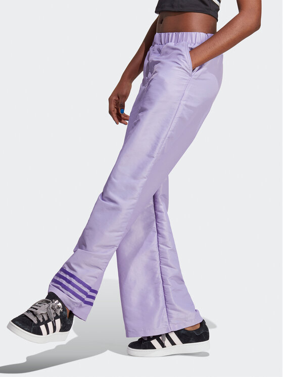 adidas Долнище анцуг Wide Leg Tracksuit Bottoms IC5443 Виолетов за Жени цена