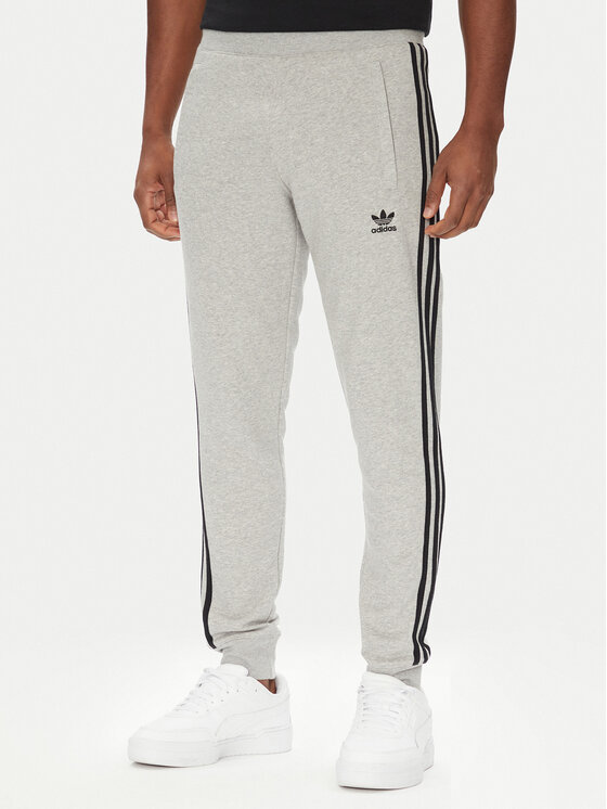 adidas Долнище анцуг adicolor 3-Stripes JY1387 Сив Slim Fit за Мъже цена