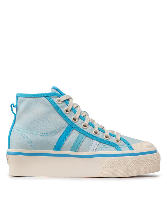 adidas Кецове Nizza Platform Mid GX4604 Син за Жени цена