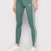 adidas Клин 3 Stripes HE0405 Зелен Slim Fit за Жени цена