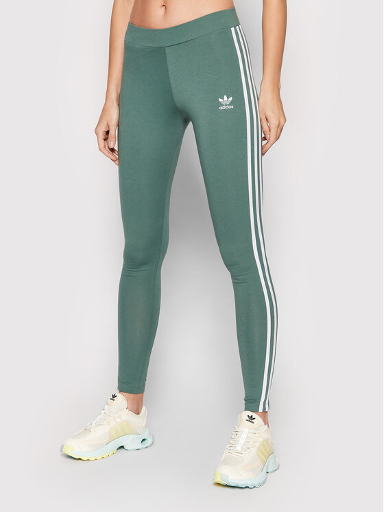 adidas Клин 3 Stripes HE0405 Зелен Slim Fit за Жени цена