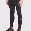 adidas Клин Own the Run Leggings HM8444 Черен Fitted Fit цвят на ниска цена