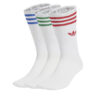 adidas Комплект 3 чифта дълги чорапи мъжки High Crew JJ1984 Бял за Унисекс цена