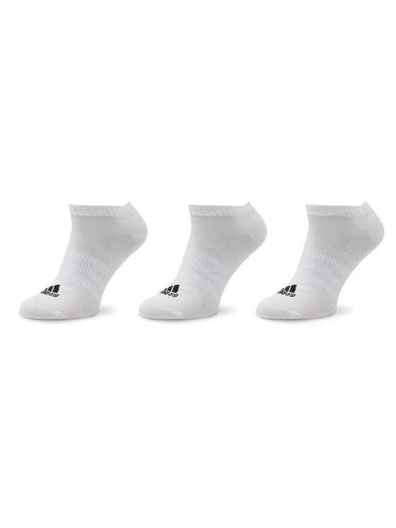 adidas Комплект 3 чифта къси чорапи унисекс Thin And Light HT3469 Бял за Унисекс цена