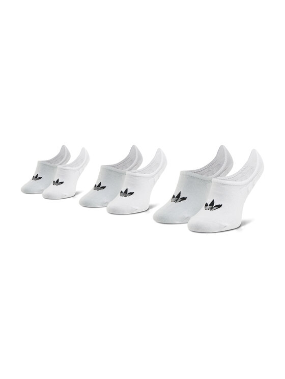 adidas Комплект 3 чифта терлик унисекс No-Show Socks 3P FM0676 Бял за Унисекс цена