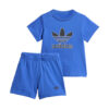 adidas Комплект тишърт и панталонки Big Logo Execution KA2652 Син Regular Fit за Бебета цена